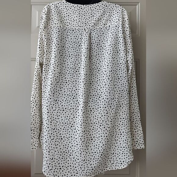 Old Navy Relaxed V-Neck Tunic  Long sleeve Size M - Picture 5 of 7